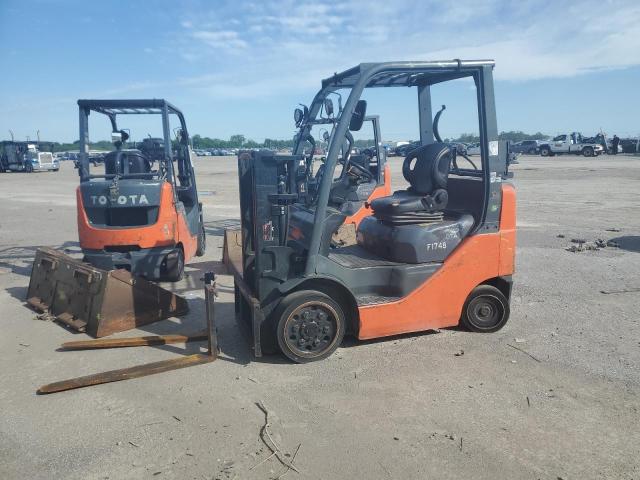 TOYOTA FORKLIFT 2015 orange   69145 photo #3
