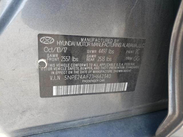 2018 HYUNDAI SONATA SE 5NPE24AF2JH662340