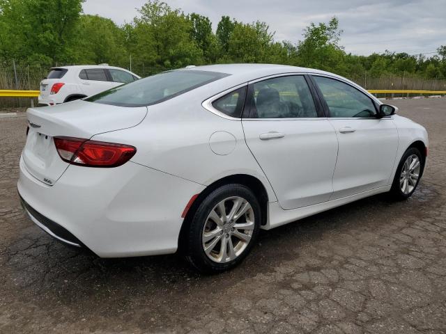 CHRY 200 LIMITED 2015 white sedan 4d gas 1C3CCCAB1FN562236 photo #4