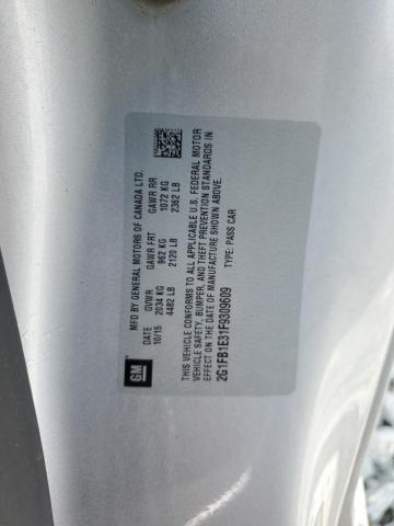 2015 CHEVROLET CAMARO LS - 2G1FB1E31F9309609