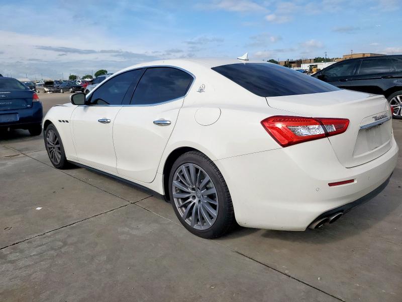 MASERATI GHIBLI 2020 white  gas ZAM57XSAXL1351850 photo #3