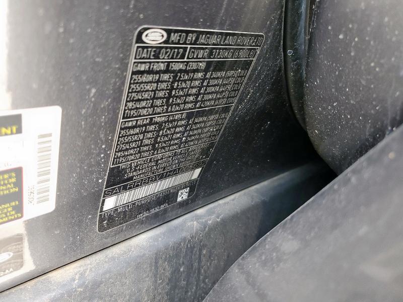 2017 LAND ROVER DISCOVERY SALRRBBV1HA005692