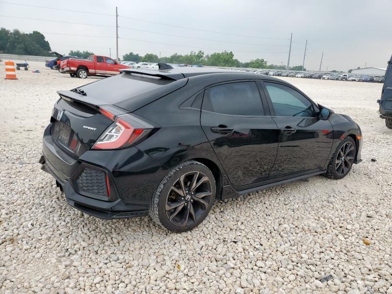 Vin: shhfk7h40hu218486, lot: 57160435, honda civic sport 20173