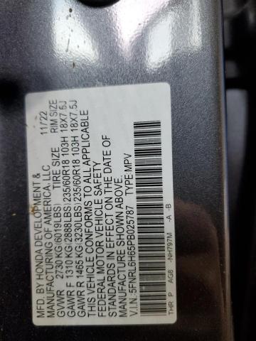 2023 HONDA ODYSSEY EX - 5FNRL6H65PB025787