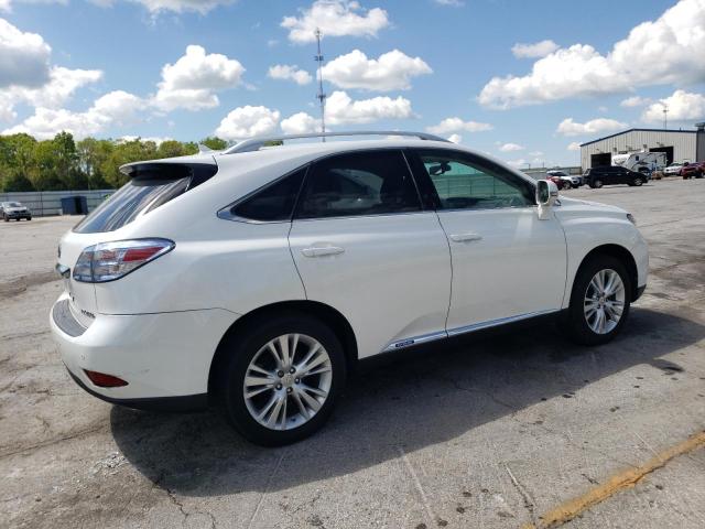 LEXUS RX 450H 2011 white  hybrid engine JTJBC1BA3B2420951 photo #4