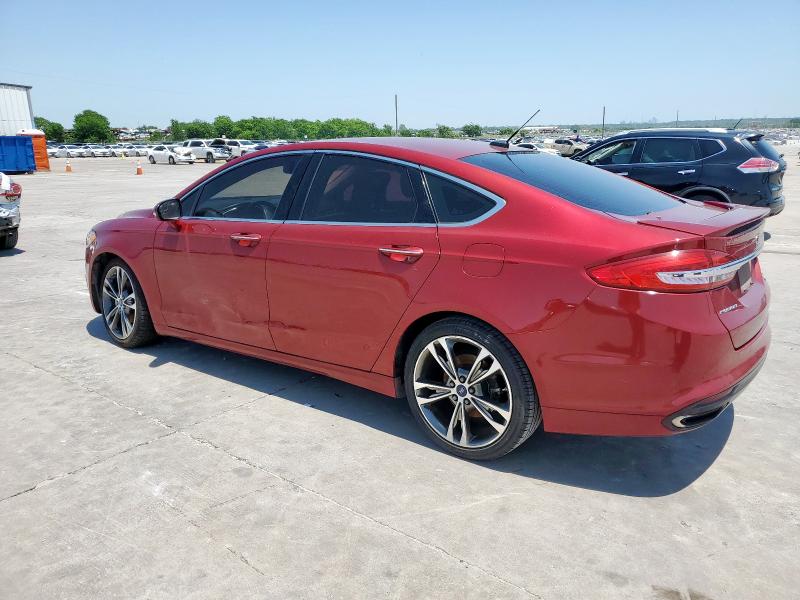 Vin: 3fa6p0k9xhr162933, lot: 55299925, ford fusion titanium 20172
