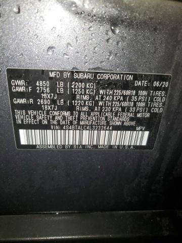 2020 SUBARU OUTBACK LI 4S4BTALC4L3232644