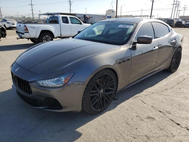 MASERATI GHIBLI 2015 gray sedan 4d gas ZAM57XSA2F1159407 photo #1