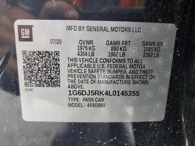 2020 CADILLAC CT4 LUXURY - 1G6DJ5RK4L0145355