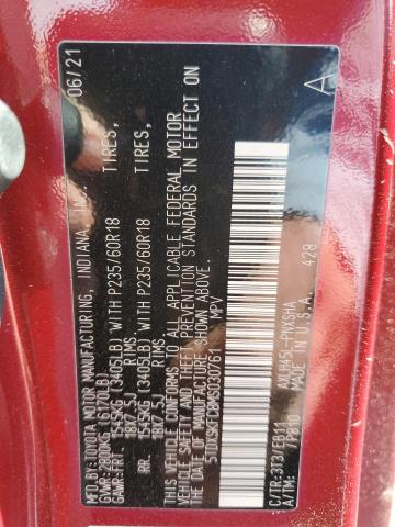 2021 TOYOTA SIENNA XSE 5TDXSKFC8MS030761