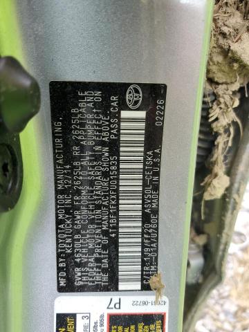 2015 TOYOTA CAMRY LE - 4T1BF1FKXFU015835