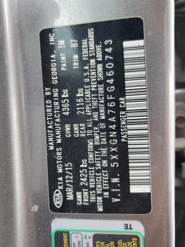2015 KIA OPTIMA EX - 5XXGN4A76FG460743