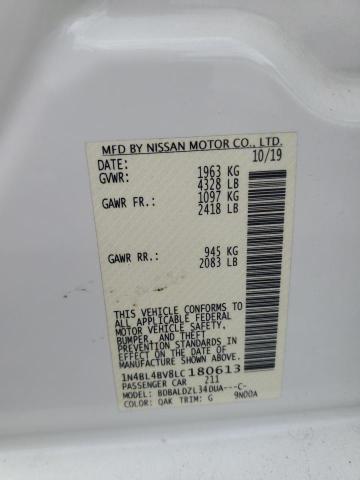 2020 NISSAN ALTIMA S - 1N4BL4BV8LC180613