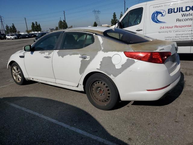 KIA OPTIMA LX 2013 white  gas 5XXGM4A75DG140684 photo #3