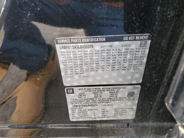 2020 BUICK ENVISION P LRBFX1SA5LD035078