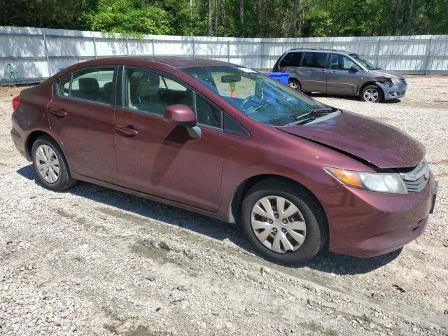 Vin: 19xfb2f53ce079629, lot: 55748065, honda civic lx 20124