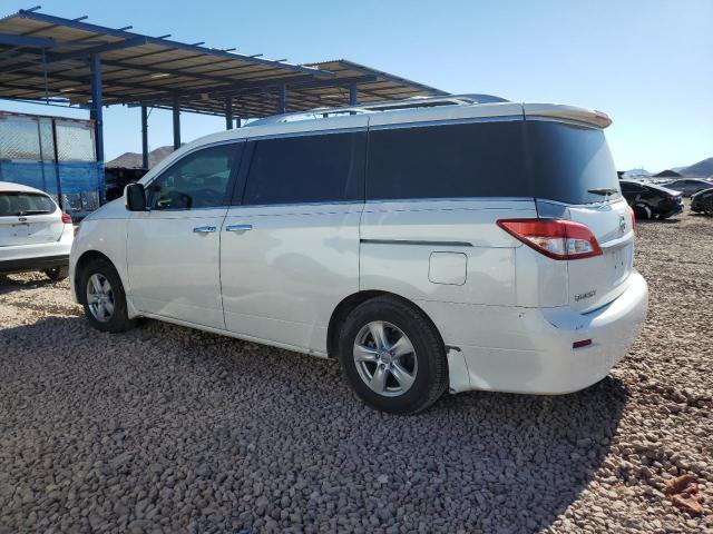 NISSAN QUEST S 2013 white  gas JN8AE2KP2D9064297 photo #3