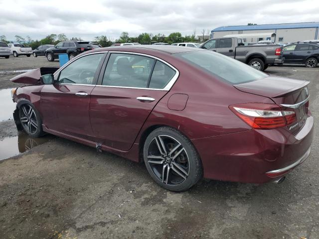 Vin: 1hgcr2f6xga230645, lot: 58321875, honda accord sport 20162