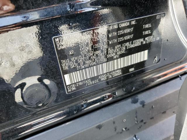 2t3w1rfv6mc122590 - 2021 Toyota Rav4 Xle - #56511155