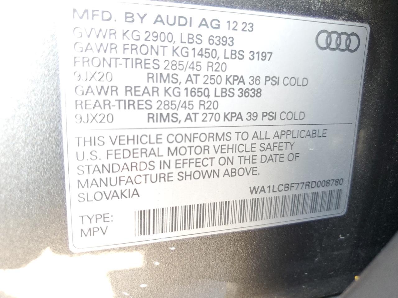 AUDI Q7 PREMIUM PLUS