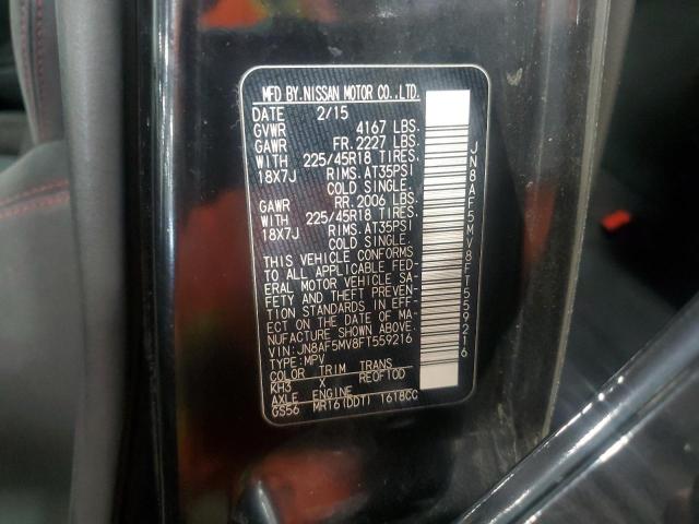 2015 NISSAN JUKE S - JN8AF5MV8FT559216