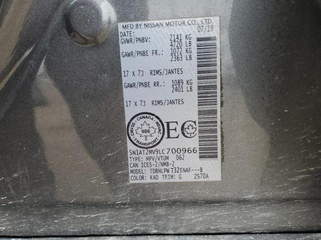 2020 NISSAN ROGUE S 5N1AT2MV9LC700966