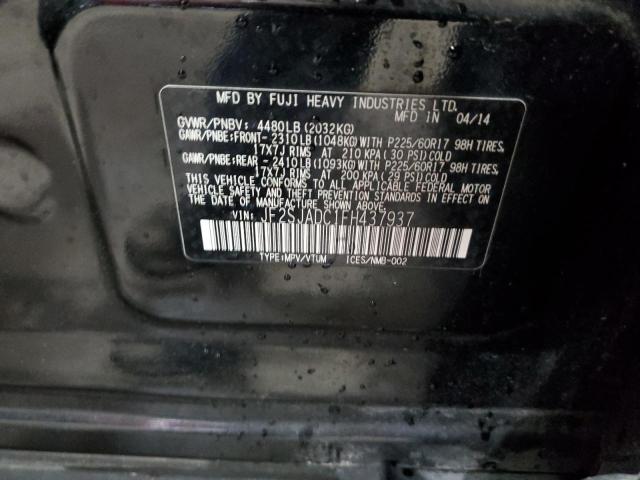 2015 SUBARU FORESTER 2 - JF2SJADC1FH437937