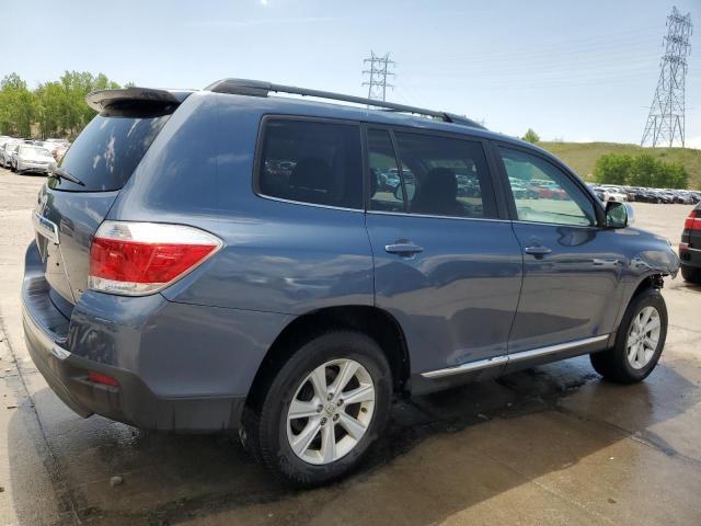 Vin: 5tdbk3eh8cs165573, lot: 58276115, toyota highlander base 20123