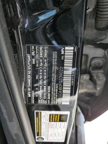 2015 MERCEDES-BENZ GLK 350 4M WDCGG8JB0FG339022