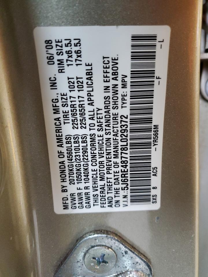 Honda Cr-v exl 2008