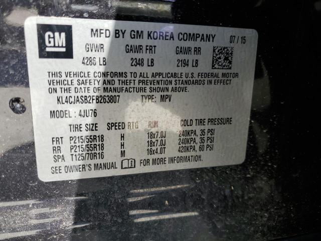 2015 BUICK ENCORE - KL4CJASB2FB263807