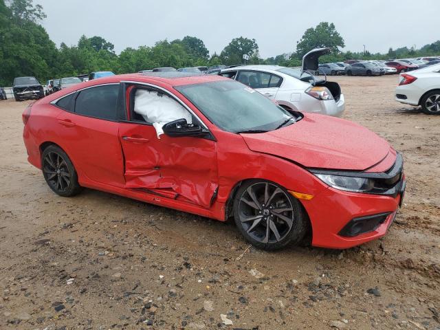 Vin: 2hgfc2f87kh593835, lot: 56837775, honda civic sport 20194