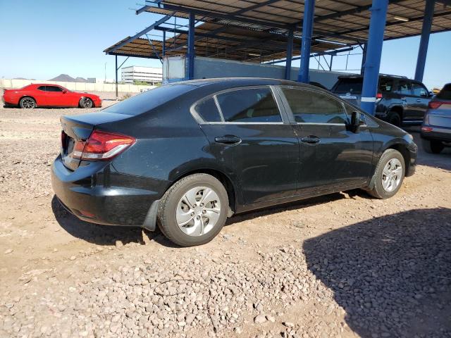 HONDA CIVIC LX 2013 black  gas 2HGFB2F56DH539101 photo #4
