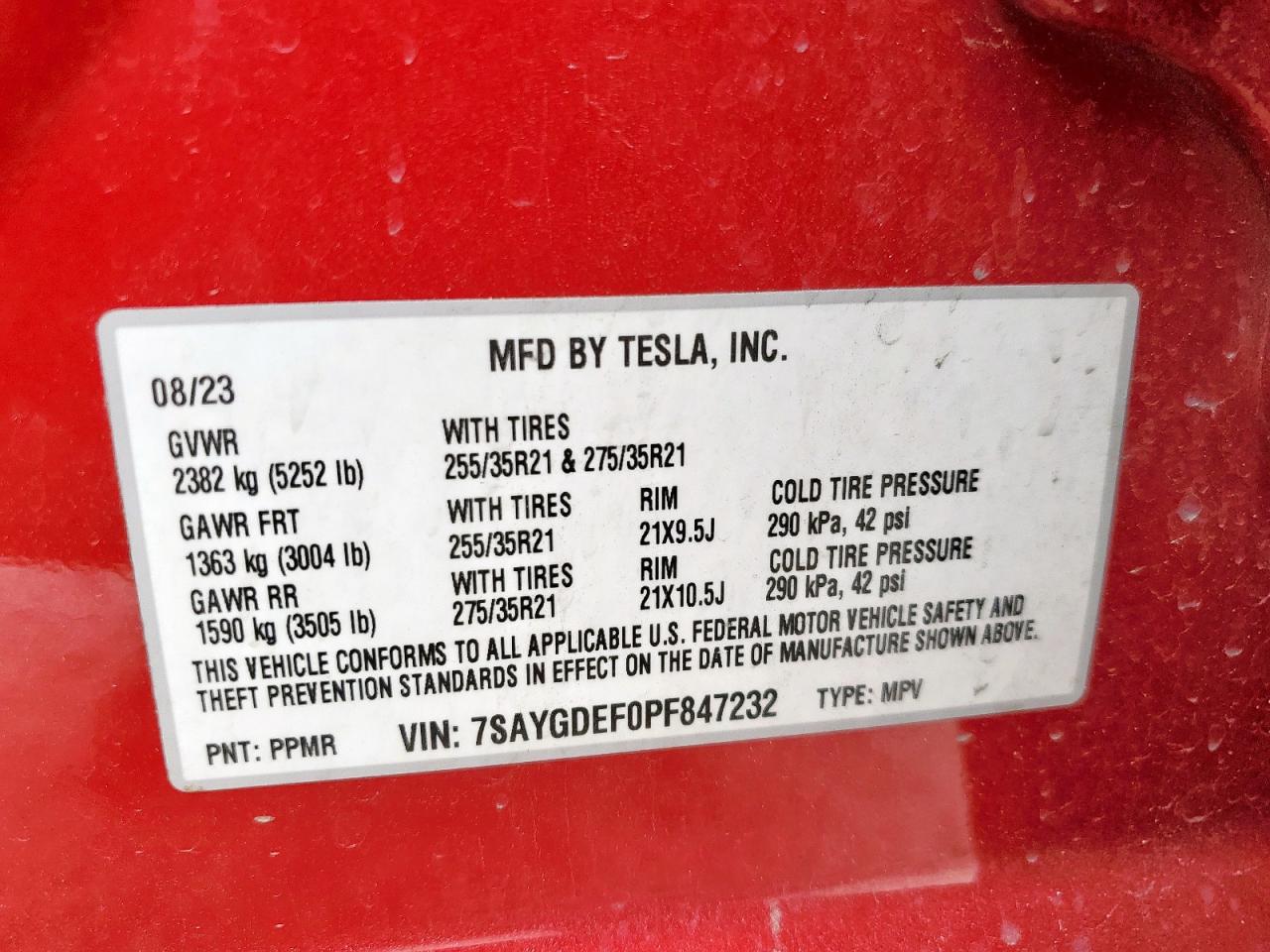 Tesla Model y 2023