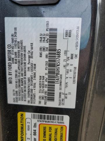 2019 FORD MUSTANG - 1FATP8UH7K5176885