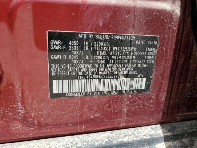 2018 SUBARU OUTBACK 3. - 4S4BSENC3J3369739