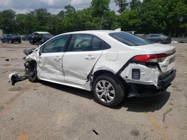 TOYOTA COROLLA LE 2022 white  gas 5YFEPMAE4NP363997 photo #3