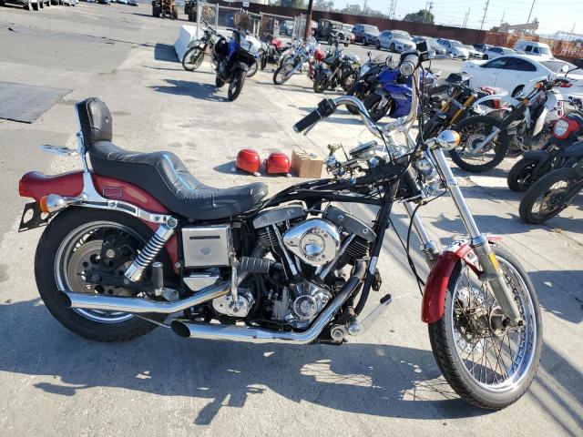 HARLEY-DAVIDSON FXWG 1984 red  gas 1HD1BEK31EY010773 photo #1