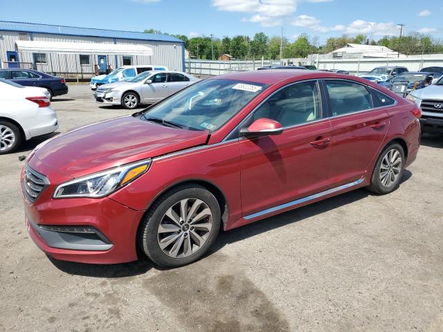 Vin: 5npe34af6fh051893, lot: 55822265, hyundai sonata sport 2015 img_1