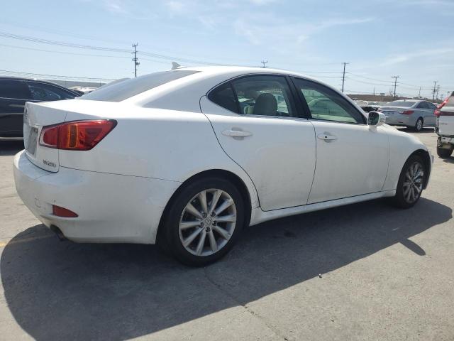 LEXUS IS 250 2009 white  gas JTHBK262395093215 photo #4