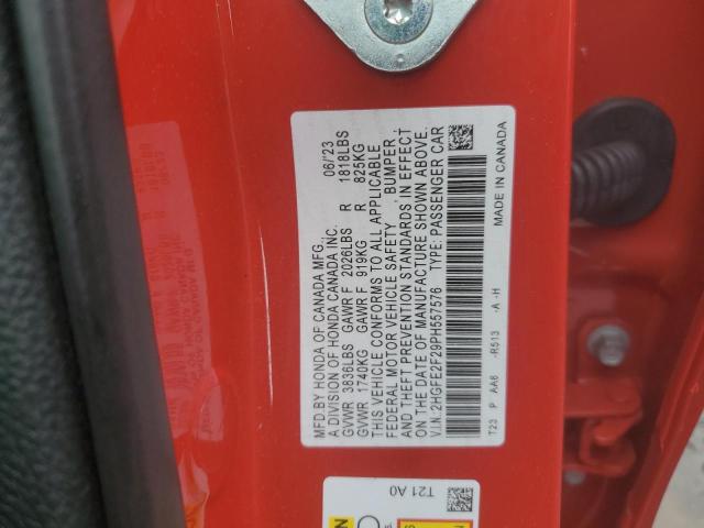 2023 HONDA CIVIC LX - 2HGFE2F29PH557576