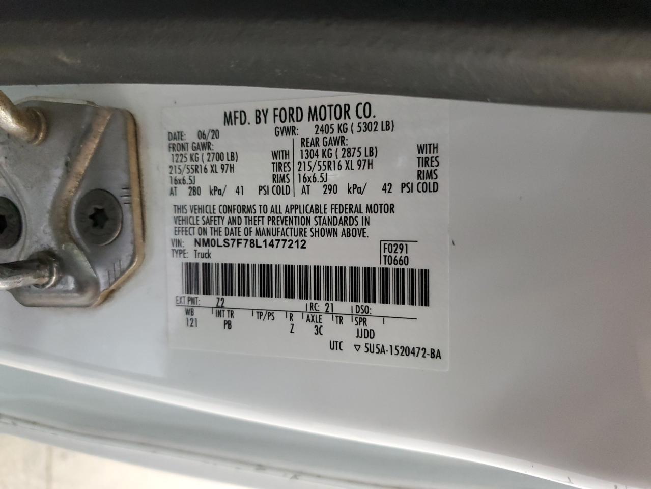 FORD TRANSIT CONNECT XLT