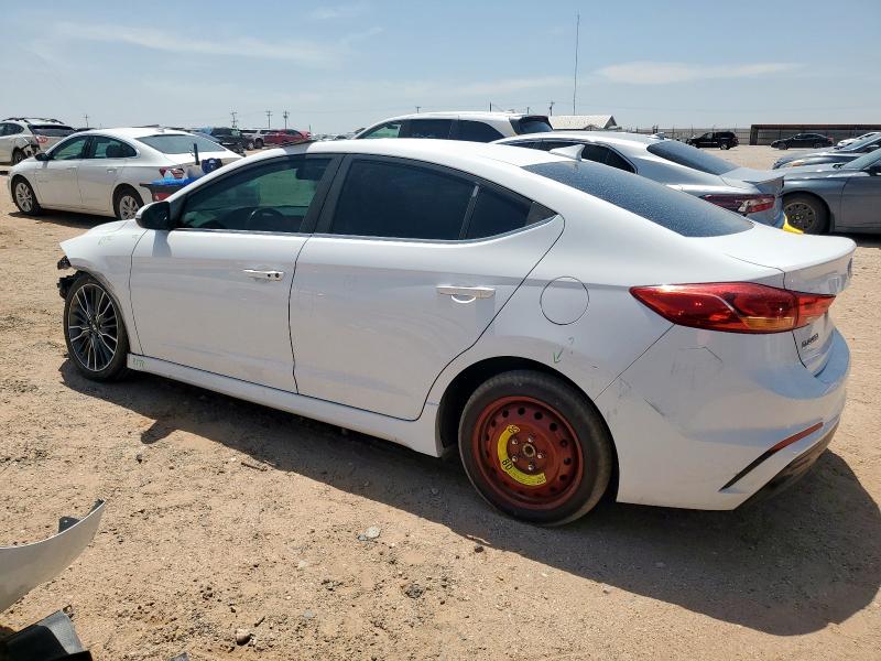 Vin: kmhd04lb7ju456203, lot: 58134005, hyundai elantra sport 20182