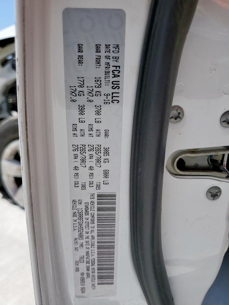2017 RAM 1500 ST - 1C6RR6FGXHS524803