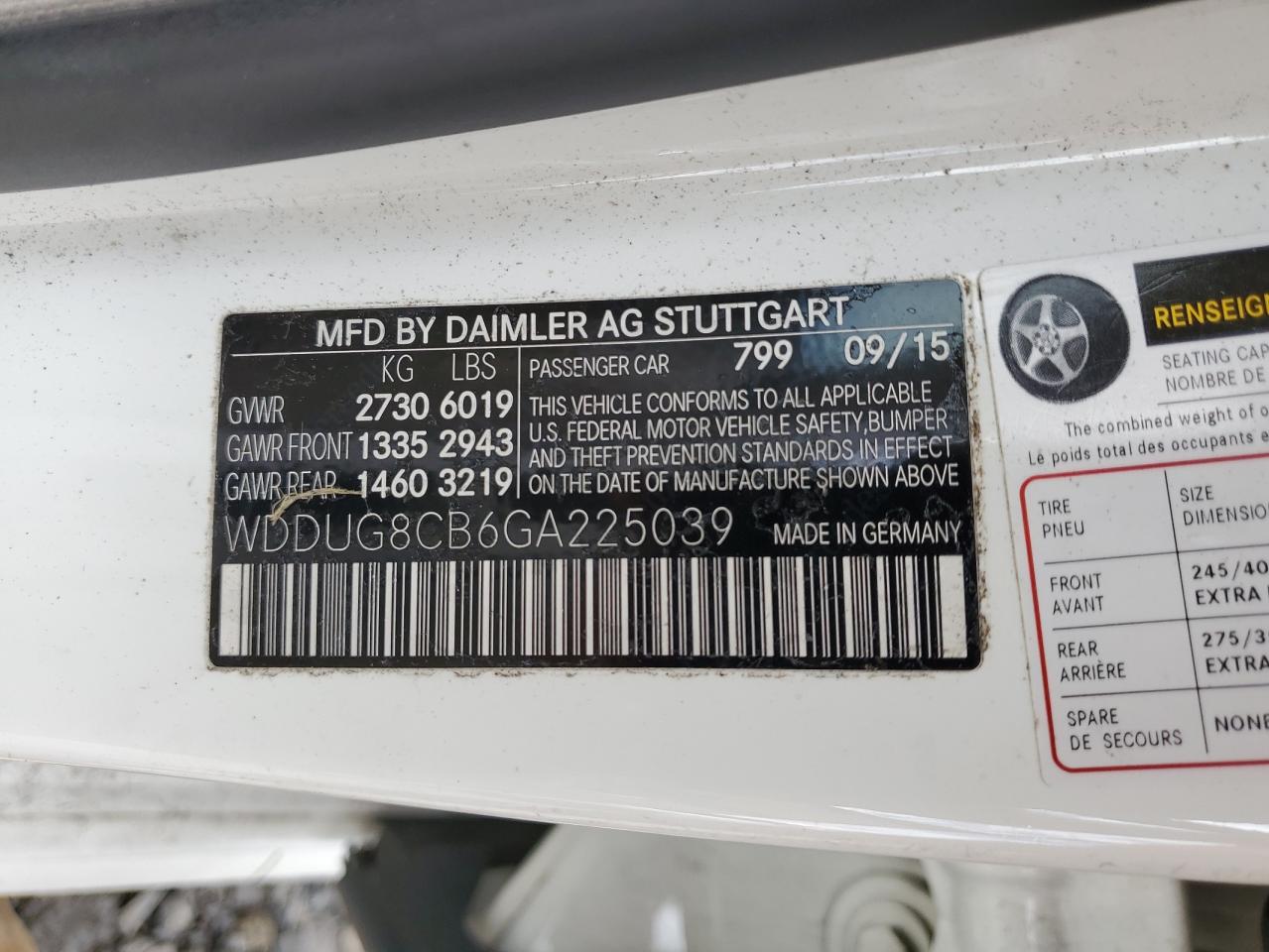 MERCEDES-BENZ S-CLASS 550