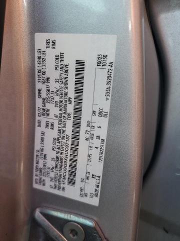 2017 FORD ESCAPE SE - 1FMCU9G9XHUC97157