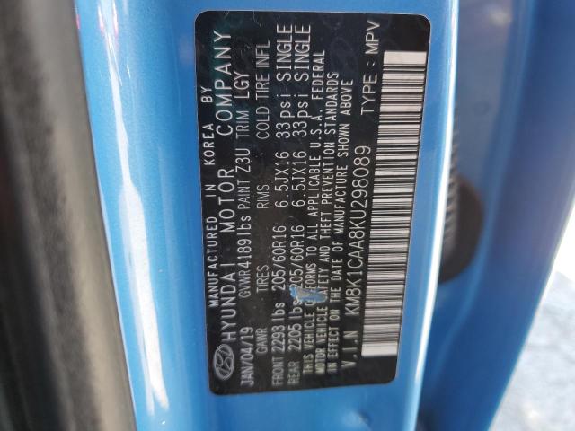 2019 HYUNDAI KONA SE KM8K1CAA8KU298089