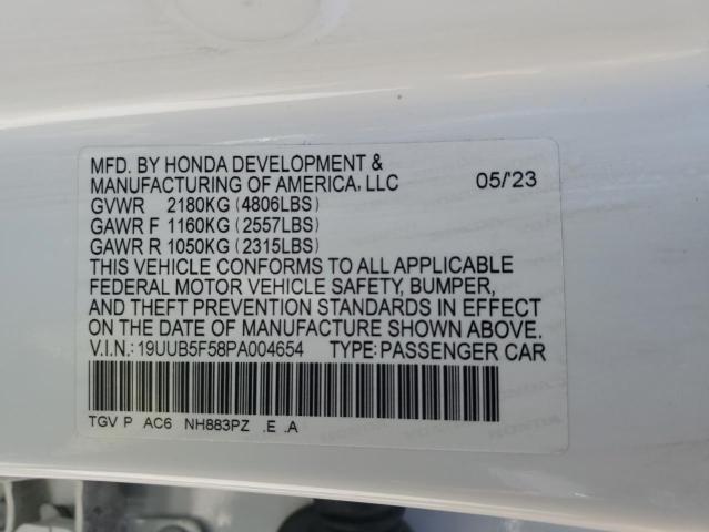 2023 ACURA TLX TECH A 19UUB5F58PA004654
