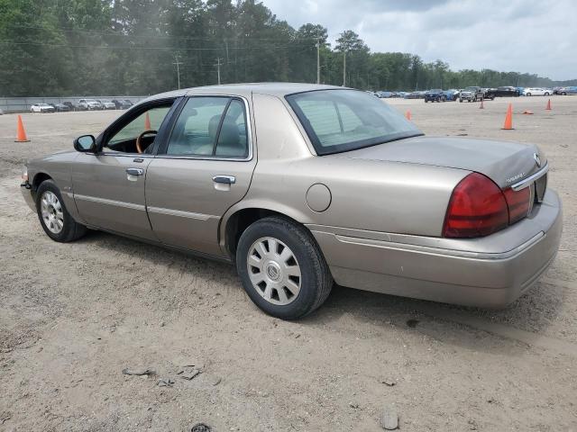 MERCURY GRAND MARQ 2003 gold sedan 4d gas 2MEFM75W93X607748 photo #3