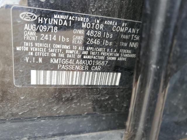 2019 GENESIS G70 ADVANC KMTG64LA4KU019687